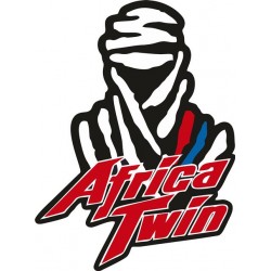 Bavlněné tričko s potiskem HONDA Africa Twin Dakar